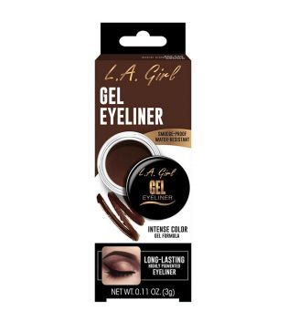 L.A. Girl - Gel Eyeliner - GEL735: Rich Chocolate Brown