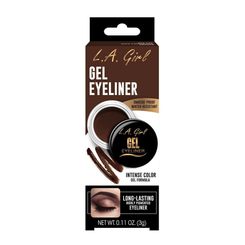 L.A. Girl - Gel Eyeliner - GEL735: Rich Chocolate Brown