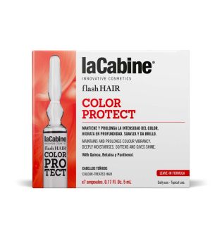 La Cabine - *Flash Hair* - Haarampullen Color Protect - Gefärbtes Haar