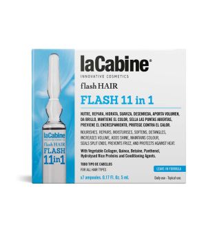 La Cabine - *Flash Hair* – Haarampullen Flash 11-in-1 – Alle Haartypen