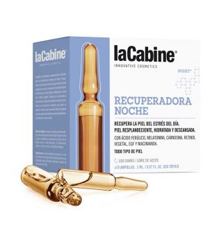 La Cabine - Packung mit 10 Nachtwiederherstellungsampullen