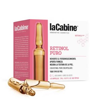 La Cabine - Packung mit 10 reinen Retinolampullen