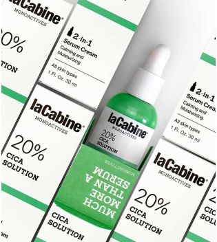 La Cabine – Cremeserum mit 20 % Centella Asiatica in Lösung – Empfindliche Haut