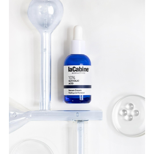 La Cabine – Cremeserum mit Peeling-Effekt, 10 % Glykolsäure – für alle Hauttypen