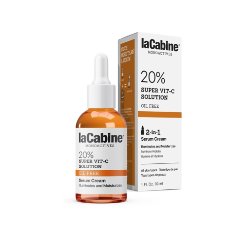 La Cabine – Aufhellendes und feuchtigkeitsspendendes Cremeserum Super Vit-C Solution – Alle Hauttypen