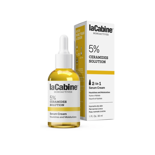 La Cabine – Nährendes und feuchtigkeitsspendendes Cremeserum 5% Ceramides Solutions – Normale bis trockene Haut