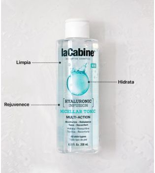 La Cabine – Mizellarer Toner mit Mehrfachwirkung Hyaluronic Infusion 200 ml – Alle Hauttypen