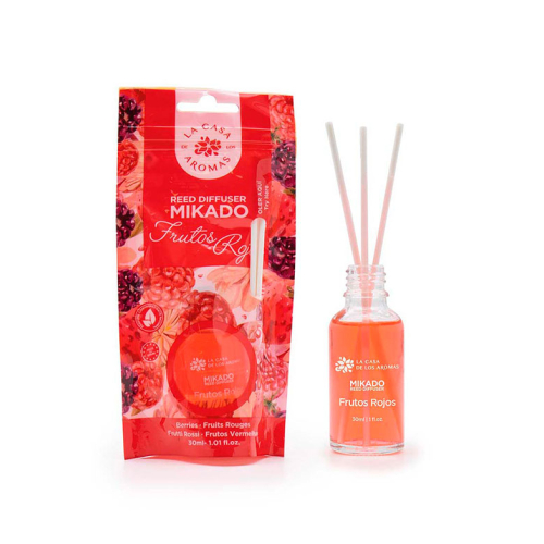 La Casa de los Aromas - Mikado Air Freshener 30ml - Rote Früchte