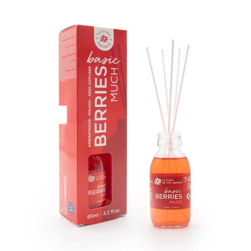 La Casa de los Aromas - Lufterfrischer Mikado Basic 95ml - Berries Much