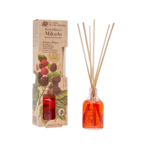 La Casa de los Aromas - Mikado Air Freshener Botanical Essence 50ml - Rote Früchte