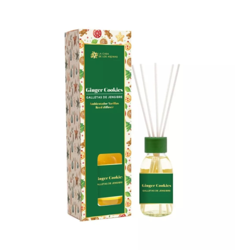 La Casa de los Aromas - Raumduft-Diffusor Christmas 95ml - Ginger Cookies