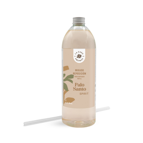 La Casa de los Aromas - 1L Mikado Lufterfrischer-Nachfüllpackung - Palo Santo