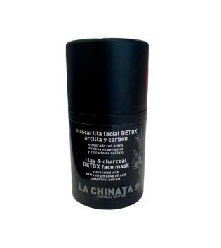 La Chinata - Detox-Gesichtsmaske - Tonerde und Holzkohle
