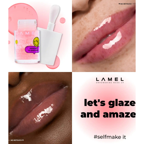 Lamel – Lippenöl Let's Glaze – 401: Marshmallow
