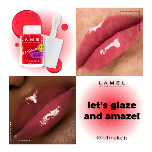 Lamel - Lippenöl Let's Glaze - 403: Sweet cherry