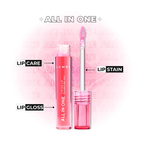 Lamel - Volumen-Lippenöl All in One - 404: Berry ICE