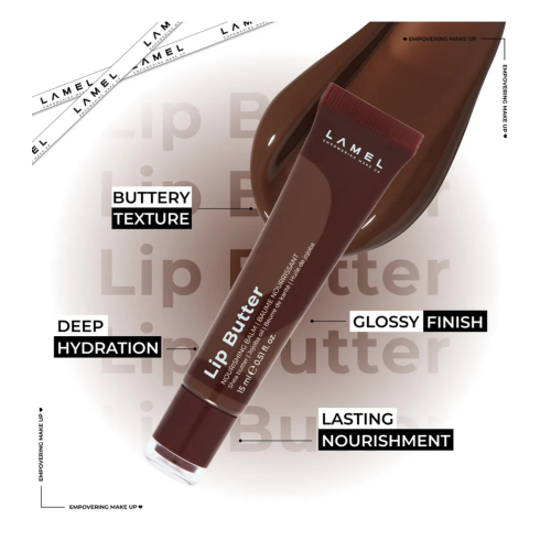 Lamel - Lippenbalsam Nourishing Butter - 02: Brownie