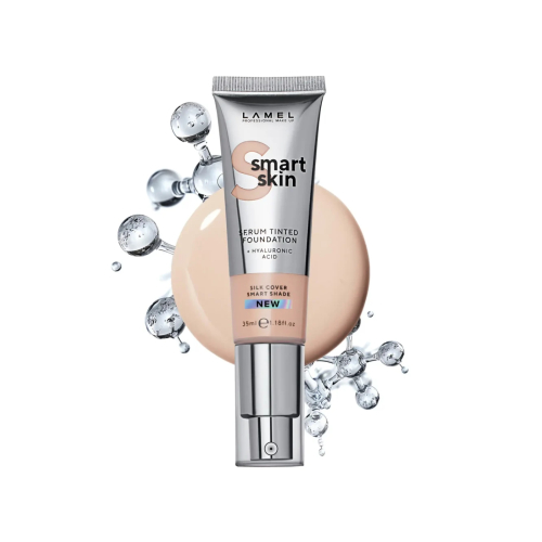 Lamel - Make-up-Basis Smart Skin Serum Tinted Foundation - 401: Porcelain