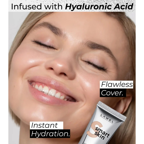 Lamel - Make-up-Basis Smart Skin Serum Tinted Foundation - 401: Porcelain