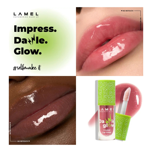Lamel – Lipgloss Dazzle Glow – 404: You Can