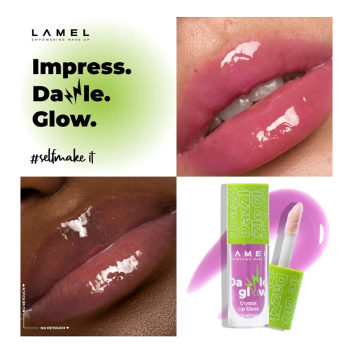 Lamel - Lipgloss Dazzle Glow - 406: Empower