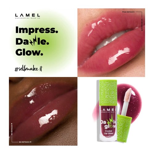 Lamel - Lipgloss Dazzle Glow - 407: Provocative