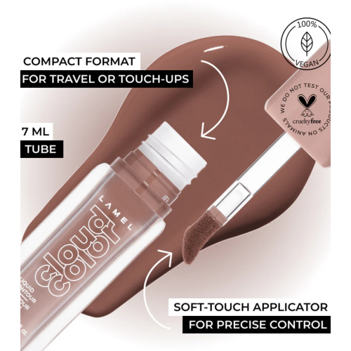 Lamel - Liquid Contour Cloud Color - 01: Rosy brown