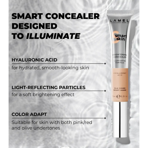 Lamel - Flüssiger Concealer Smart Skin - 401: Light Beige