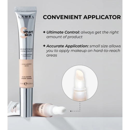 Lamel - Flüssiger Concealer Smart Skin - 401: Light Beige