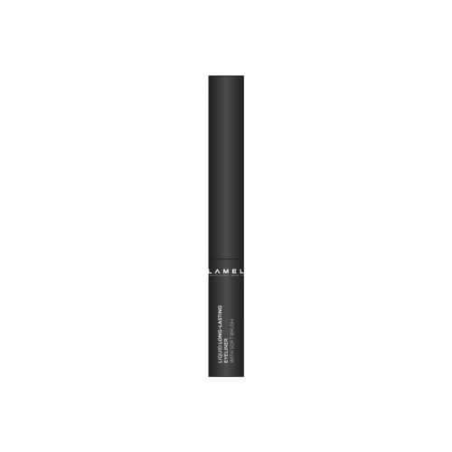 Lamel - Eyeliner Liquid Long-Lasting Hard Brush - 402: Graphite Black