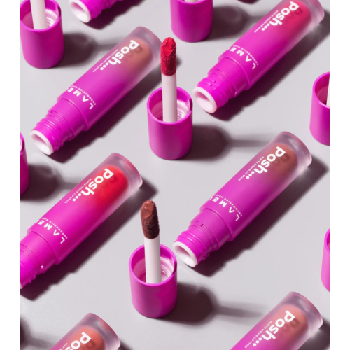 Lamel - Matter Flüssig-Lippenstift Posh Matte - 405: Punch Pink