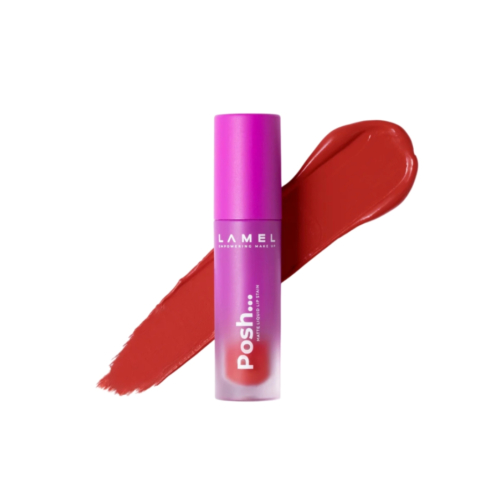 Lamel - Matter Flüssig-Lippenstift Posh Matte - 406: Ruby Red