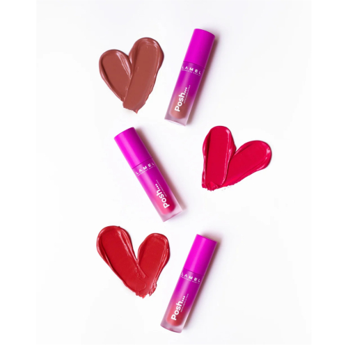 Lamel - Matter Flüssig-Lippenstift Posh Matte - 408: Passion Pink