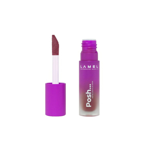 Lamel - Matter flüssiger Lippenstift Posh Matte - 409: Sangria