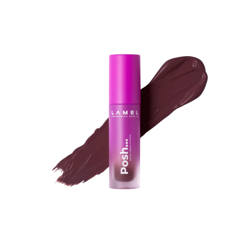 Lamel  - Matter Flüssig-Lippenstift Posh Matte - 412:  Burgundy
