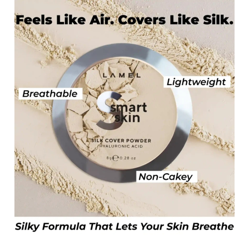 Lamel - Kompaktpuder Smart Skin - 403: Ivory