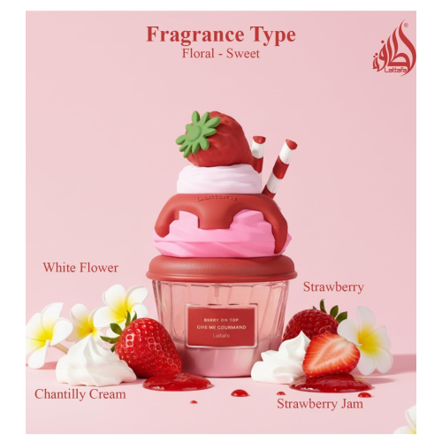 Lattafa - Eau de parfum Give me Gourmand - Berry on Top