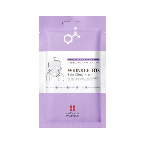 Leaders Insolution – Adenosin-Gewebe-Gesichtsmaske Wrinkle Tox – Reife Haut