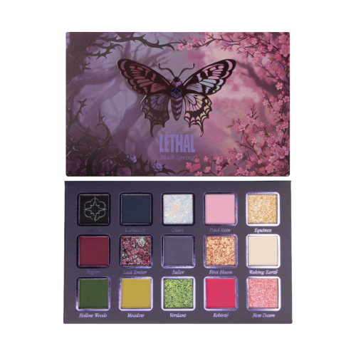 Lethal Cosmetics - *Black Spring* - Lidschattenpalette