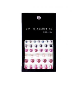 Lethal Cosmetics – Selbstklebende Gesichts-Gems Face Gems - Tear Drops