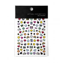 Lethal Cosmetics  – Nagelaufkleber 2UP Nail Stickers