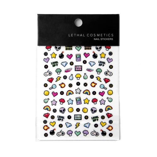 Lethal Cosmetics  – Nagelaufkleber 2UP Nail Stickers