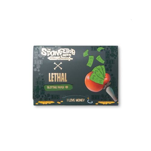 Lethal Cosmetics - *The SpongeBob* - Mattierendes Anti-Glanz-Papier Mr. Krabs’ Wallet