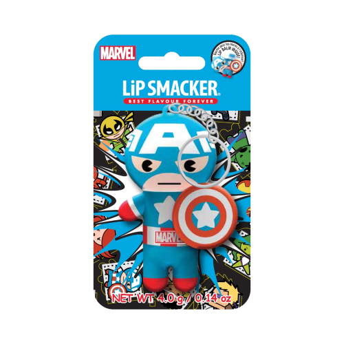 LipSmacker - *Marvel* – Captain America Lippenbalsam und Schlüsselanhänger