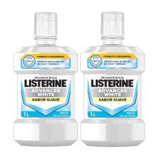 Listerine - Duplo Mouthwash Advanced White Milder Geschmack 1000ml