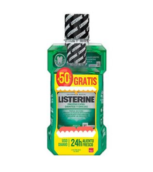 Listerine - Zahn- und Zahnfleisch Mundwasser 500ml + 250ml