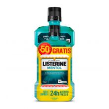 Listerine - Menthol Mundwasser 500ml + 250ml