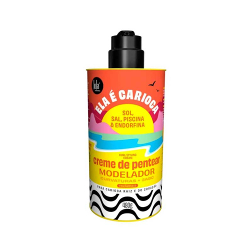 Lola Cosmetics - *Ela É Carioca* - Lockenformende Stylingcreme - Lockiges Haar 3ABC