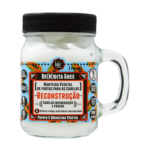 Lola Cosmetics - Rekonstruktion der Papaya- und Keratinmaske Be(m)dita Ghee