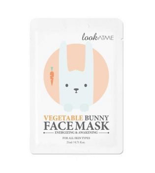 Look At Me - Revitalisierende und erfrischende Gesichtsmaske - Vegetable Bunny